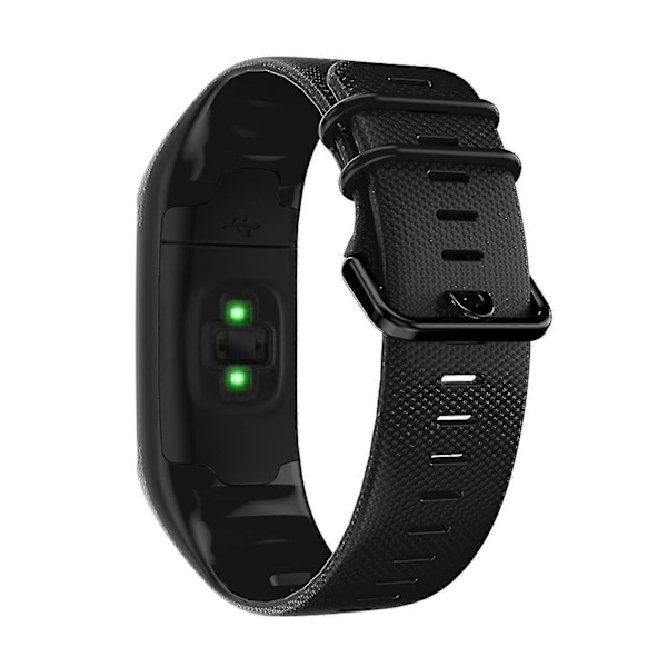 2023 Nytt Ersättningsarmband Mjukt Silikon Armband Smart Sportklocka Rem för Polar A360 A370 Black