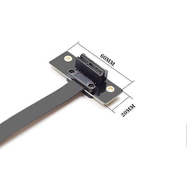 PCIE PCI Riser PCI-E Riser-kort PCIE X1 Förlängningskabel för Moderkorts Förlängare Konverter Adapter