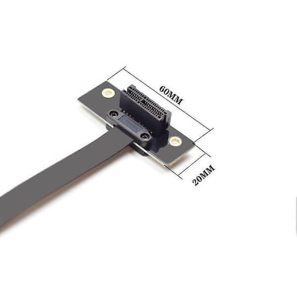 PCIE PCI Riser PCI-E Riser-kort PCIE X1 Forlengelseskabel for Hovedkort Ekstender Konverter Adapter