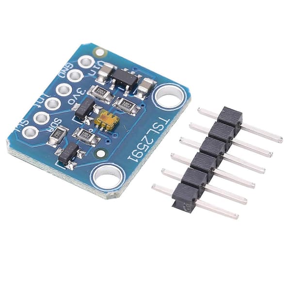 Høj Dynamisk Digital Lyssensor I2C med Infrarøde og Fuld Spektrum Dioder TSL2591 3.3?5V