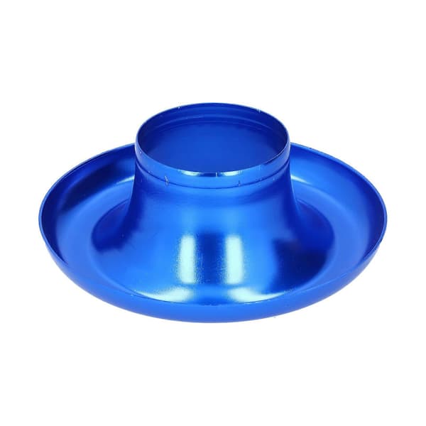 3.5in Kaldluftinntak Turbo Horn Velocity Stack Adapter CNC Aluminium Bilmodifikasjonstilbehør Blå