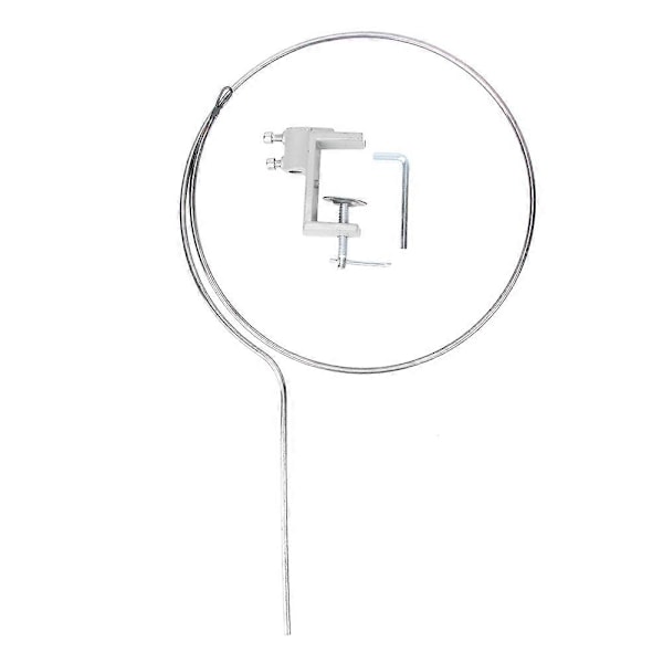 Metall Rund Byxa Elastisk Rep Trädningsguide Verktyg Sybehör (S 18.5cm)