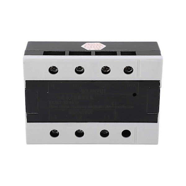8KW 3-fas Servotransformator 360?420VAC Ingång 200?230VAC Utgång Intelligent Elektronisk Servotransformator