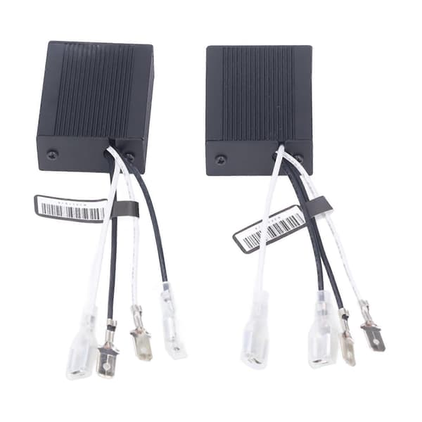 2 st LED Canbus Decoder Strålkastarlampa Ljus Felavstörningsenhet Tillbehörsset Kit C14 H1