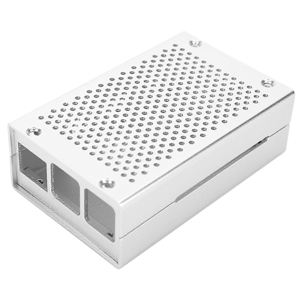 Beskyttende skall i aluminiumslegering, støvtett varmeavledende kabinett for Raspberry Pi 3B