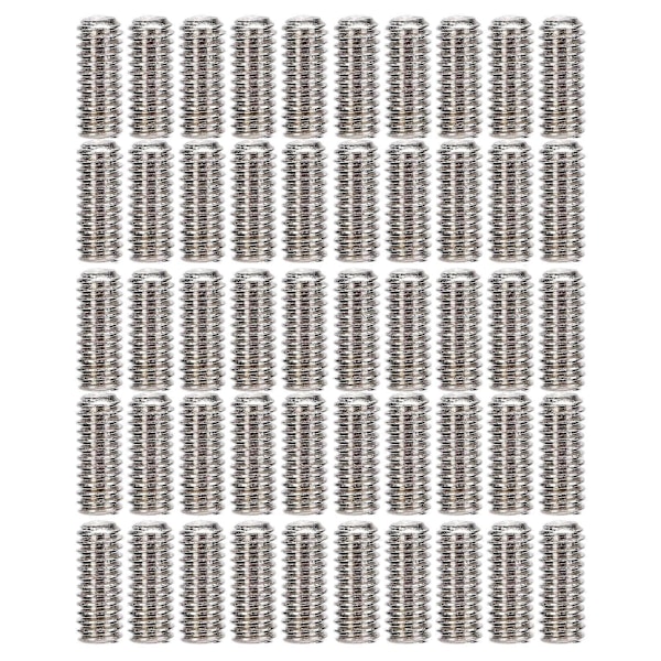 50 stk. Sett Skrue A2?70 Rustfritt Stål Skruesett Sortiment Kit Maskinvare Festemidler Sett M2.5x6