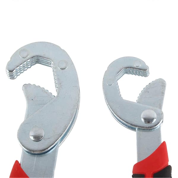 2 st Självjusterande Skiftnycklar Multifunktion 9?32mm Universal Snabbgrepp Rörtång