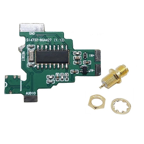 SI4732+BGA427 Modul+SMA-50KY Koblingsfilter Forsterket Versjon for UVK5/UVK6 Intercom Modifikasjonsmodul
