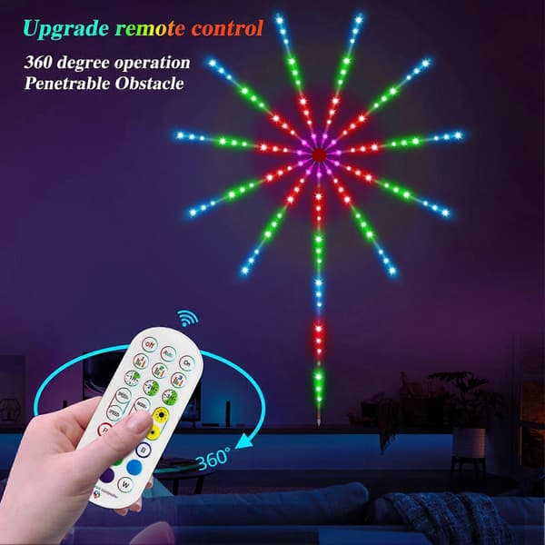 Bluetooth-kompatibel LED lysstrip App-styring Lyd Musik Synkronisering Super Lys Flere Tilstande LED Lys Festdekorationer
