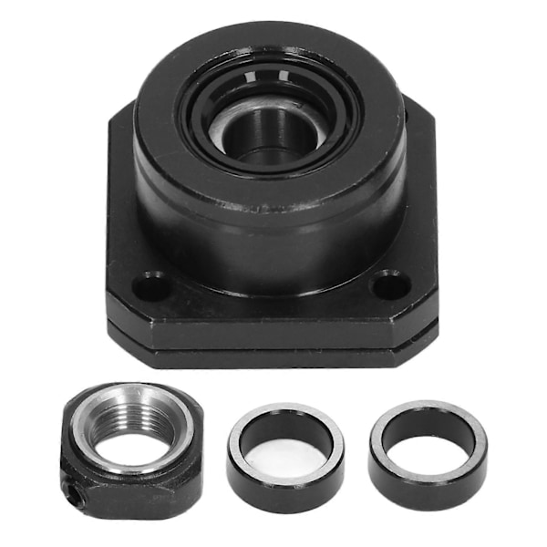 12mm Kuleskrue Endestøtte Karbonstål CNC Skruestangfeste for SFU1604 SFU1605 SFU1610