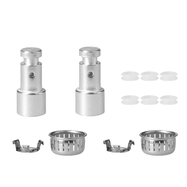 10-pack Tryckkokare Tillbehör Skydd Anti-blockeringsskydd Fäste Flottörventil Packning Ersättning