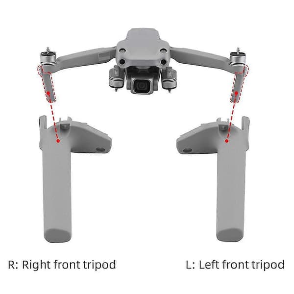 Reparationsreservedele til landingsstelarm til DJI-Mavic Air 2s drone Right front