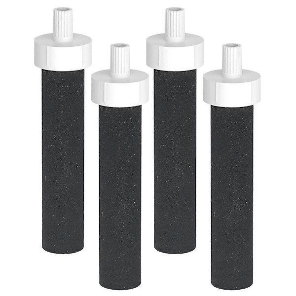 Ersättning för vattenfilter, vattenflaskfilter BB06 hård sida, vattenflaskfilter i rostfritt stål, 4-pack