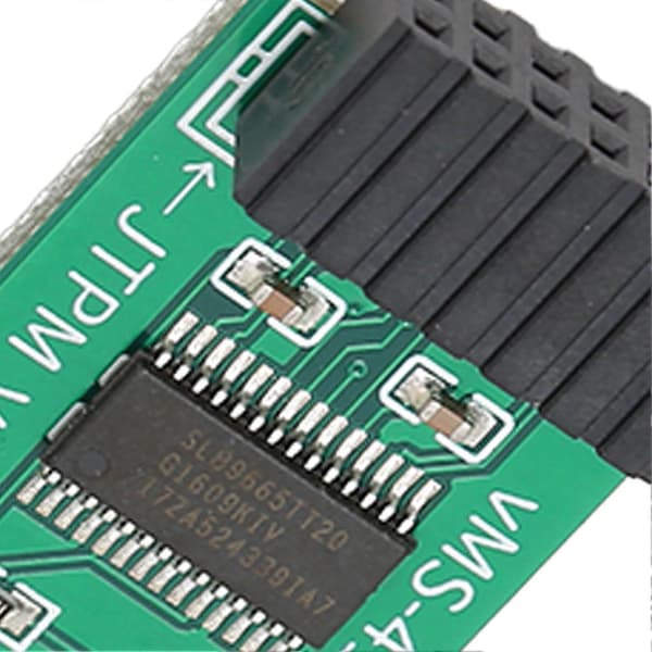 TPM 2.0 Modul LPC Grensesnitt Stabil Høy Sikkerhet Holdbart Materiale 14Pin LPC Modul for MSI Trusted Platform Hovedkort