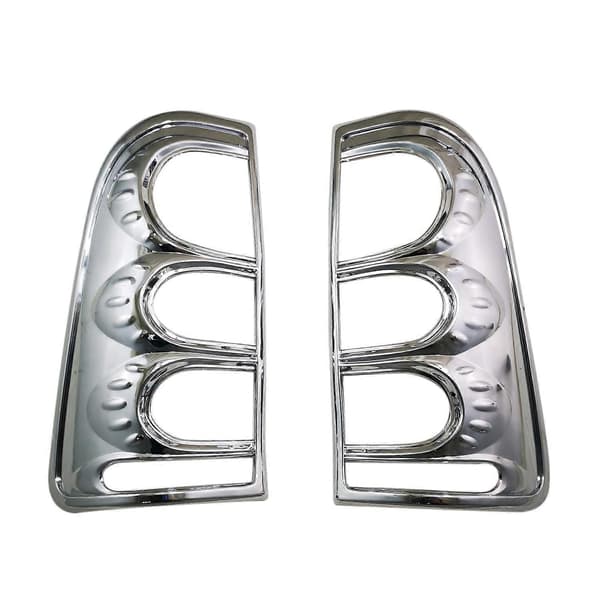 Krom Bakre Baklys Tåkelys Bakbremselys Deksel Trim for SR5 MK6 2005-2011