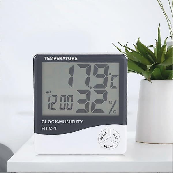 Digitaalinen LCD, tarkka sisälämpötila