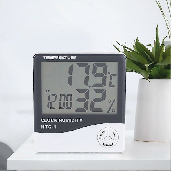 Digital LCD, Exakt inomhustemperatur