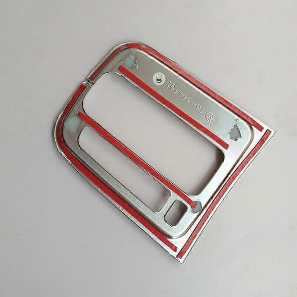 ABS Silverfärg Central Konsol Växelspak Box Panel Cover Trim för Vitara Escudo 2016-2019