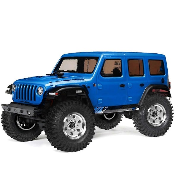 4st 55mm 1.0 tum Metall Beadlock Hjul Däck för 1/18 1/24 RC Crawler Bil TRX4M SCX24 Uppgraderingsdelar Tillbehör Svart