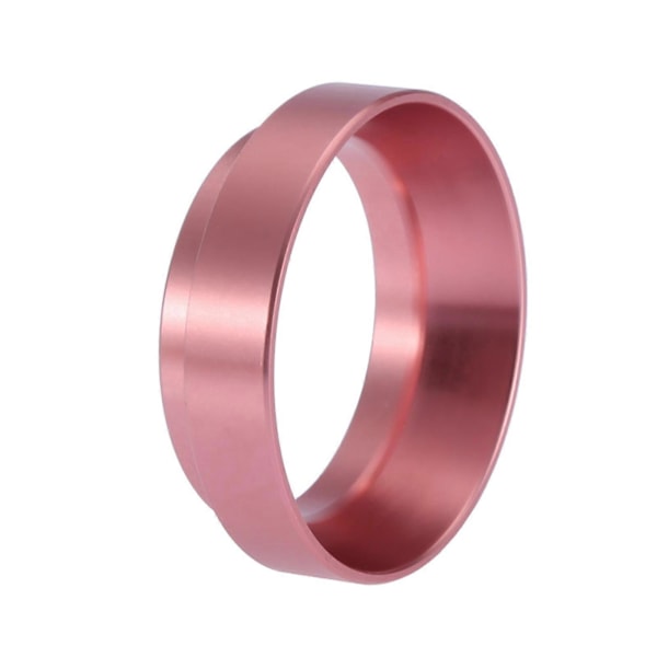 Espresso Doserings Tragt Aluminium Kaffe Doserings Ring Erstatning til 58mm Portafiltre (Rød)