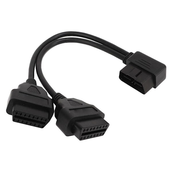 OBD2 Splitter 1 i 2 Y Splitter Förlängningskabel 16Pin Bil Diagnostisk Förlängningssladd Adapter Passar För 12V 24V Obdii Port