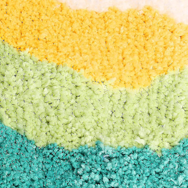 Gz Badrumsmattor Vattenabsorberande Halkfri Matta Används I Badrum, Dusch, Rum, Etc. Mjuk Mikrofiber Badrumsmatta Maskintvättbar Badrumsmatta Stora Fötter Bat