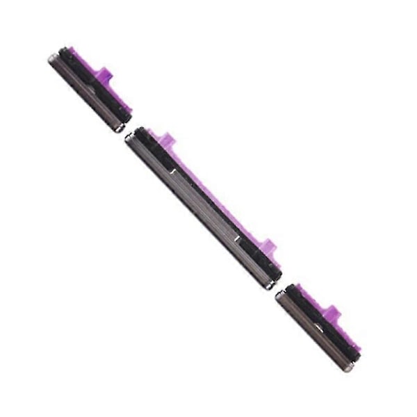 Äänenvoimakkuuden virta päälle/pois -painikesarjan varaosa, yhteensopiva Samsung Galaxy S10:n kanssa Black