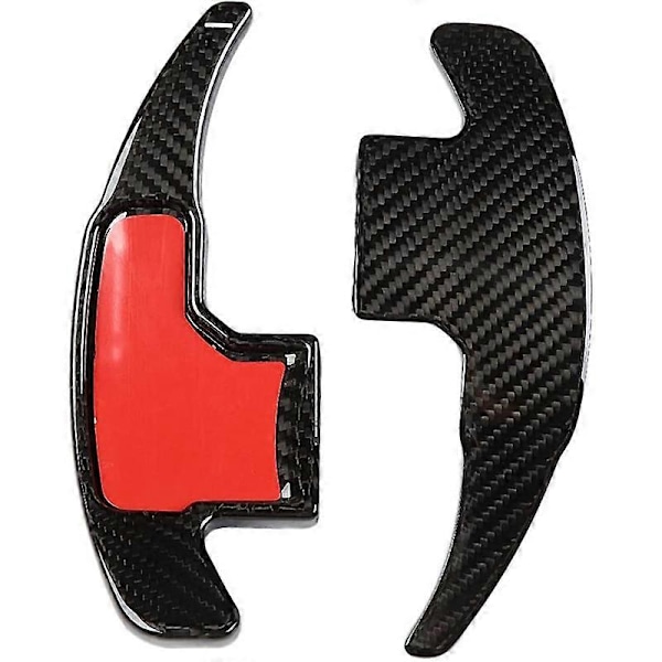 Kulfiber Rat Gearskifte Paddle Covers Biltilbehør til 2015-2017