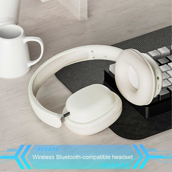 Langattomat Over-ear -vastamelukuulokkeet, Bluetooth-yhteensopivat 5.3 -kuulokkeet mikrofonilla, jopa 20 tunnin akunkesto, peli-, juoksu- ja urheilukuulokkeet