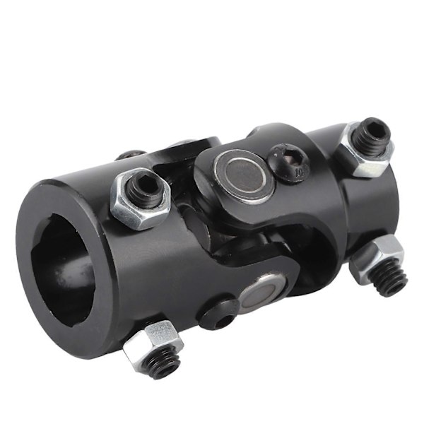3/4in Styreaksel U-led Rustfrit Stål Slidstærk Holdbar Sort Universal