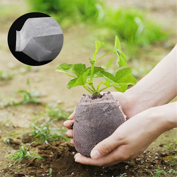 Biologiskt Nedbrytbara Plantpåsar, Växtpåsar, Plantpåsar i Tyg