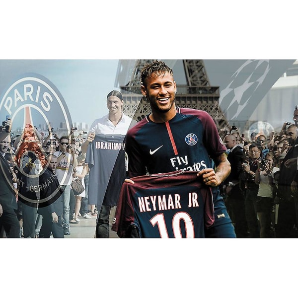 Neymar No. 10 jersey HD affisch väggmålning dekoration