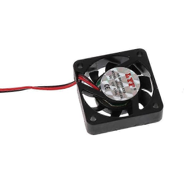 Køleventilator 40x40x10mm til DC 12V 2-Pin Køler Børsteløs Mini Køleventilator 4010-Yvan