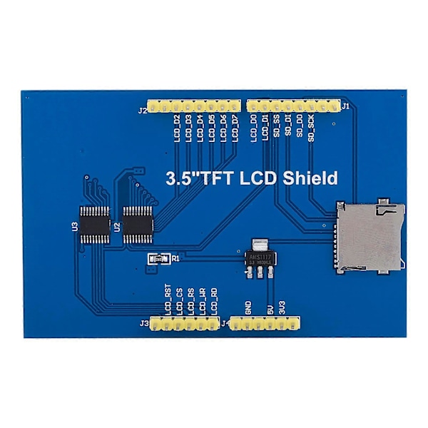 3.5in TFT LCD Skärm Modul 480x320 för Kort Utan Touchpanel