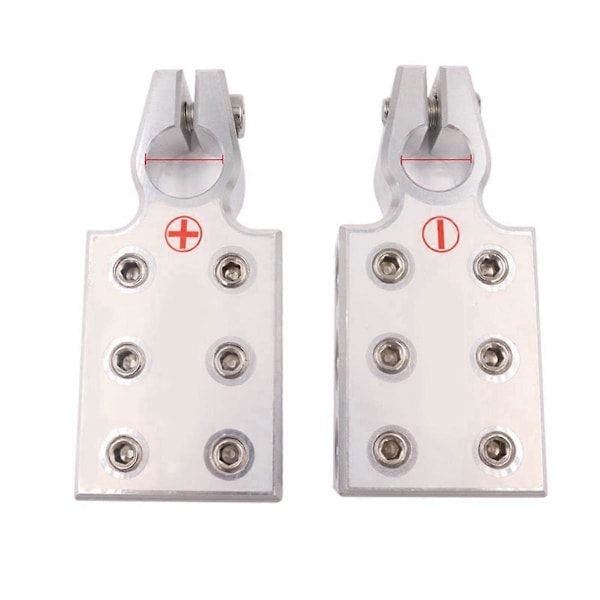 2 stk. Bil Auto Lydmodifikasjon Batteriterminal Koblinger Klemmer for 4/0 AWG
