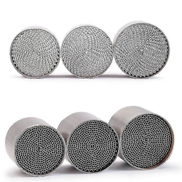 Motorcykelavgasrör 48mm 50mm 53mm Honeycomb Db Killer Minskar Ljud Högt Vridmoment Vid Låg Hastighet Gasreningsbehandling