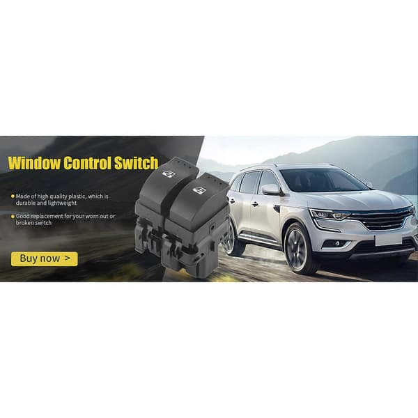 Elektrisk vinduskontroll dobbel bryterknapp for Clio II 2 8200 060 045