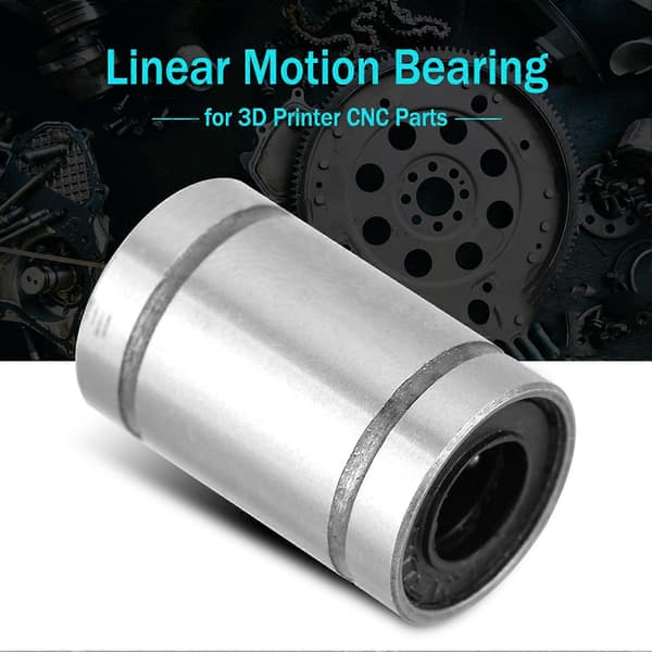 8 stk. LM6UU 6mm lineær bevegelseskulelagerbøssing for 3D-skriver CNC-deler