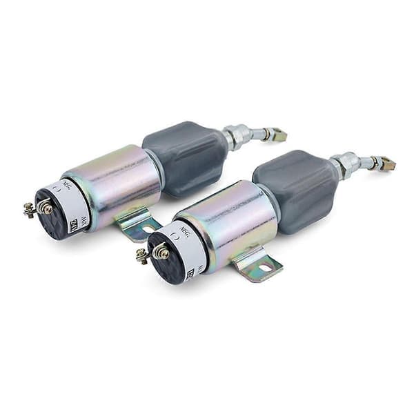 24V Generator Set Motorstopp Solenoidventil Grävmaskin Avstängnings Bränsleomkopplare