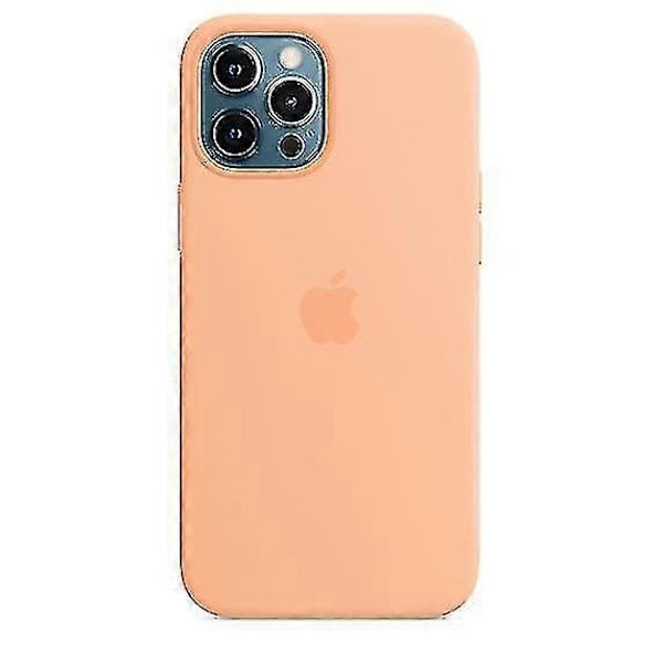 Silikondeksel med MagSafe for iPhone 12 Pro Max Orange