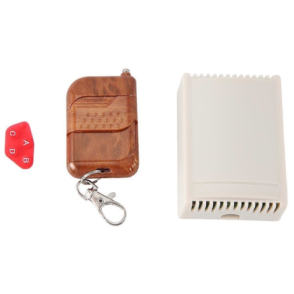 Universell Trådlös Fjärrkontroll Switch DC12V 4CH Relä Mottagarmodul med 4 Kanal RF Fjärrkontroll 433 Mhz Sändare