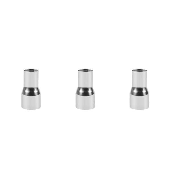 1/2/3/5 Universal Avgasrör Lätt Att Installera Rostfritt Stål 57MM-76MM 3Set