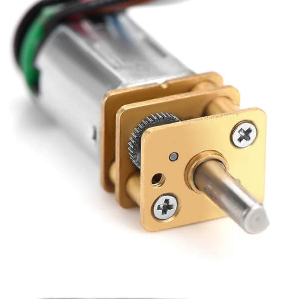DC6V 2W GBMQ-GM12BY20 Gearmotor med magnetisk kodet skive Hall-encoder (6V 30RPM)