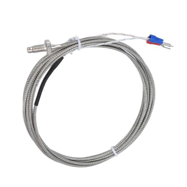 K Typ Termoelement Jordad Skärmad Kabel Temperatursensor Skruvprob 0?450 WRNT?01