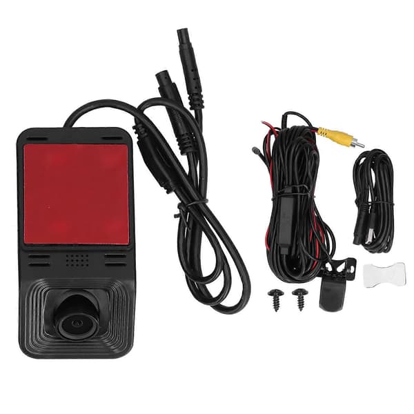 USB Dash Cam 1080P HD Kørselsoptager Bil DVR ADAS Dobbelte Linser Universal til Android Navigation