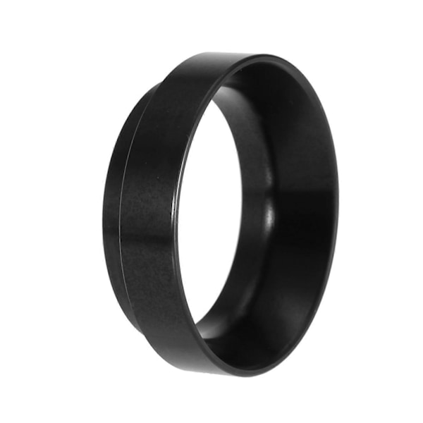 Espresso Doserings Tragt Aluminium Kaffe Doseringsring Erstatning til 58mm Portafiltre (Sort)
