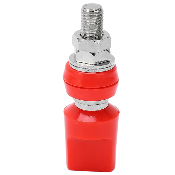 Terminal Multipurpose 4mm Messing Flat Cover M8 100A Høy Strøm Terminalblokk med JackRed