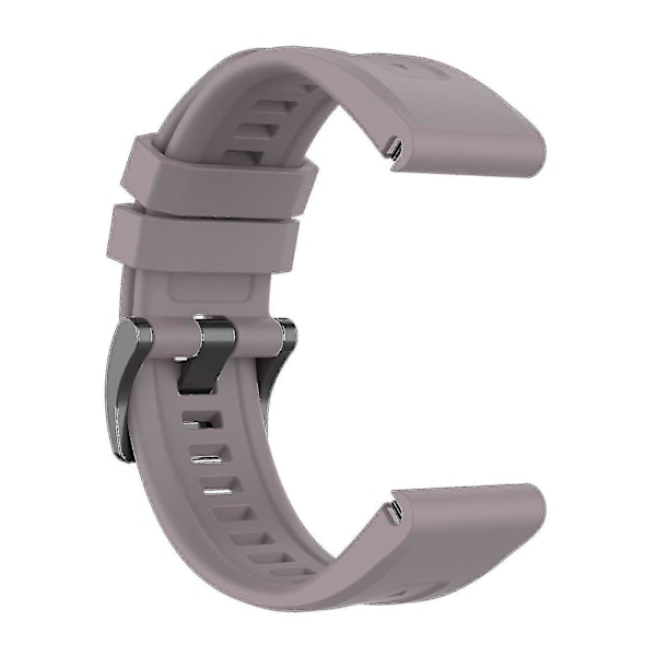 Silikonarmbånd 26 mm for Garmin Fenix 7x/6x/5x klokke Purple
