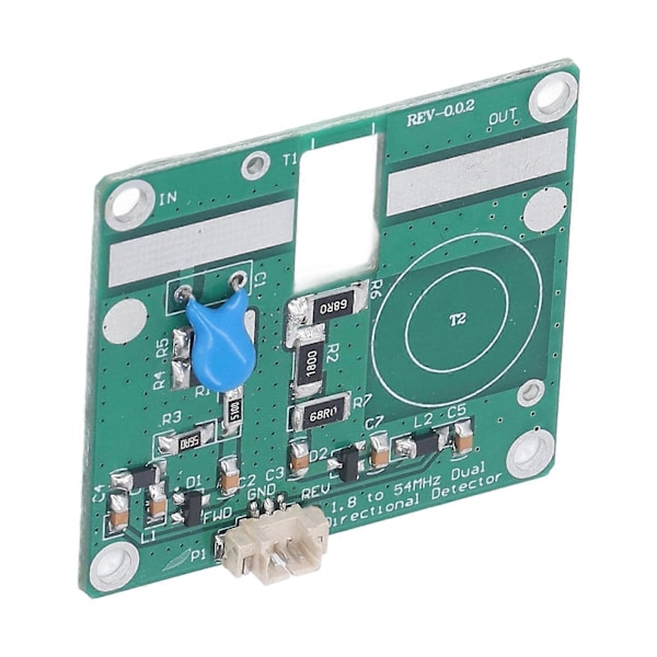 Stående Våg Detektionsmodul Kortvåg Effekt Hög Noggrannhet PCB Kit för DIY 1.8?54MHz 1Kw