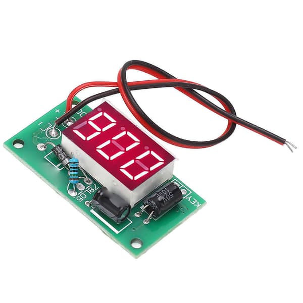 Trigger Tæller Modul 3 Cifret Rød Display Akkumulator Modul til Industrielt Udstyr 4?7V